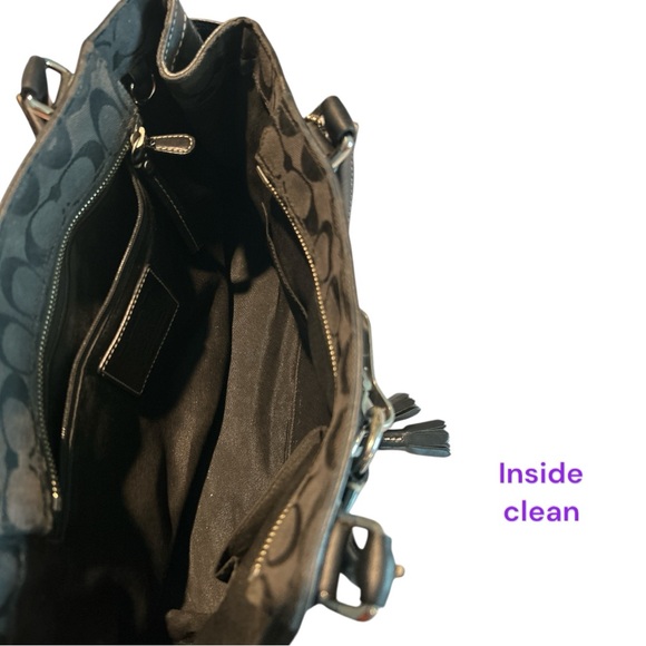 Coach Black and Gray Shoulder Bag - Picture 11 of 11